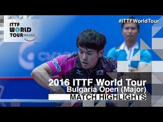 2016 Bulgaria Open Highlights: Adrien Mattenet vs Mizuki Oikawa (R16)