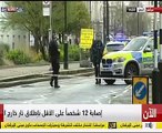 اللقطات الأولى لاصطدام سيارة الإرهابيين بسياج مبنى البرلمان البريطانى