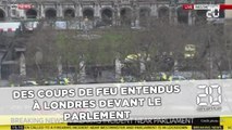 Des coups de feu entendus  devant le Parlement à Londres