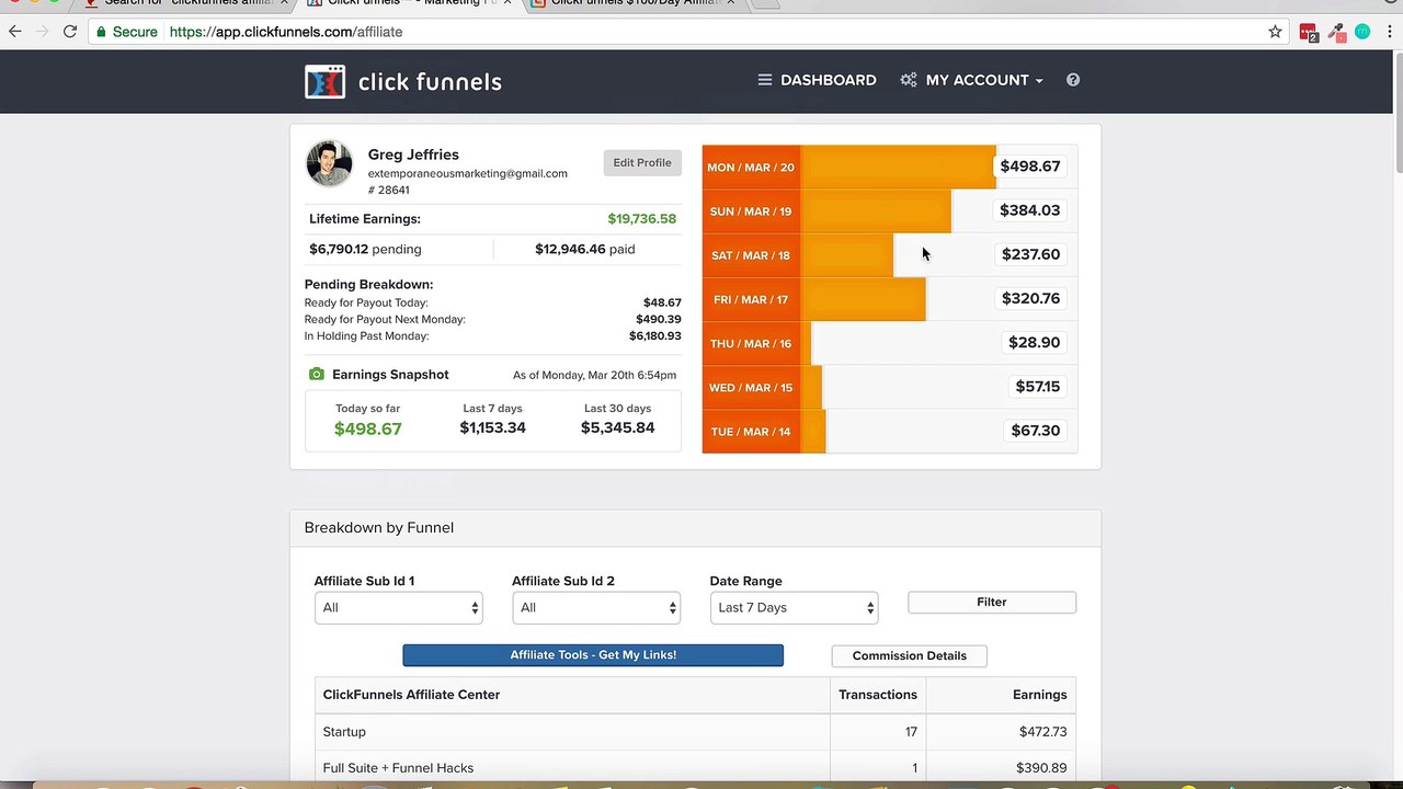 ClickFunnels Affiliate Tracking