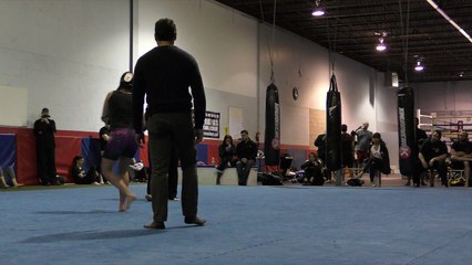 Julie vs Emily - Single Stick - Beat the Crap Out of Cancer VII - November 12 - 2016