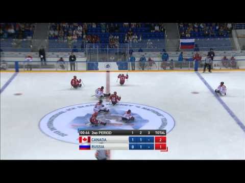 Semi-final 2 - International Ice Sledge Hockey Tournament 4 Nations Sochi