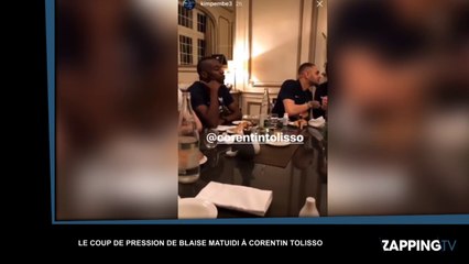 Blaise Matuidi met un coup de pression à Corentin Tolisso en équipe de France (Vidéo)