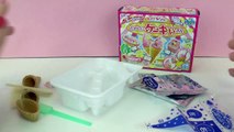 Popin Cookin Cake Shop Ice Cream Cones Kit Make Sweets Treats at Home Edible Candy by Krac