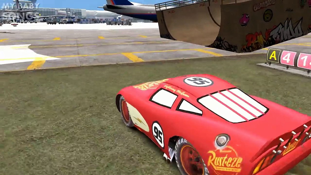 HULK & Red HULK Smash Custom Spiderman, Batman and Superman Lightning McQueen Cars