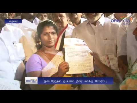 Thiruparrankundram by election: O Panneerselvam campaign - Oneindia Tamil