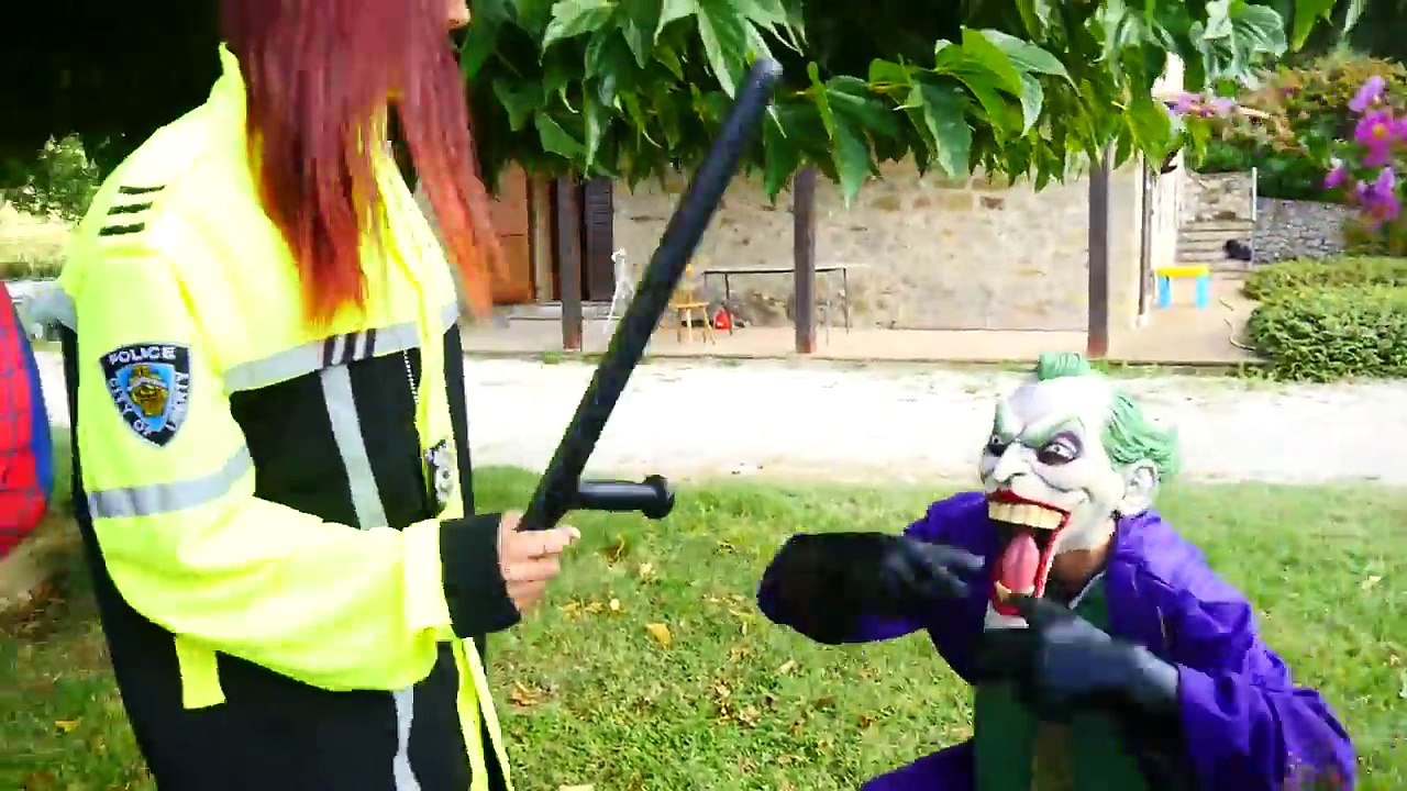 FROZEN ELSA vs DIAMONDS w/ Spiderman vs Joker & Maleficent Hulk Mermaid Funny Superheroes