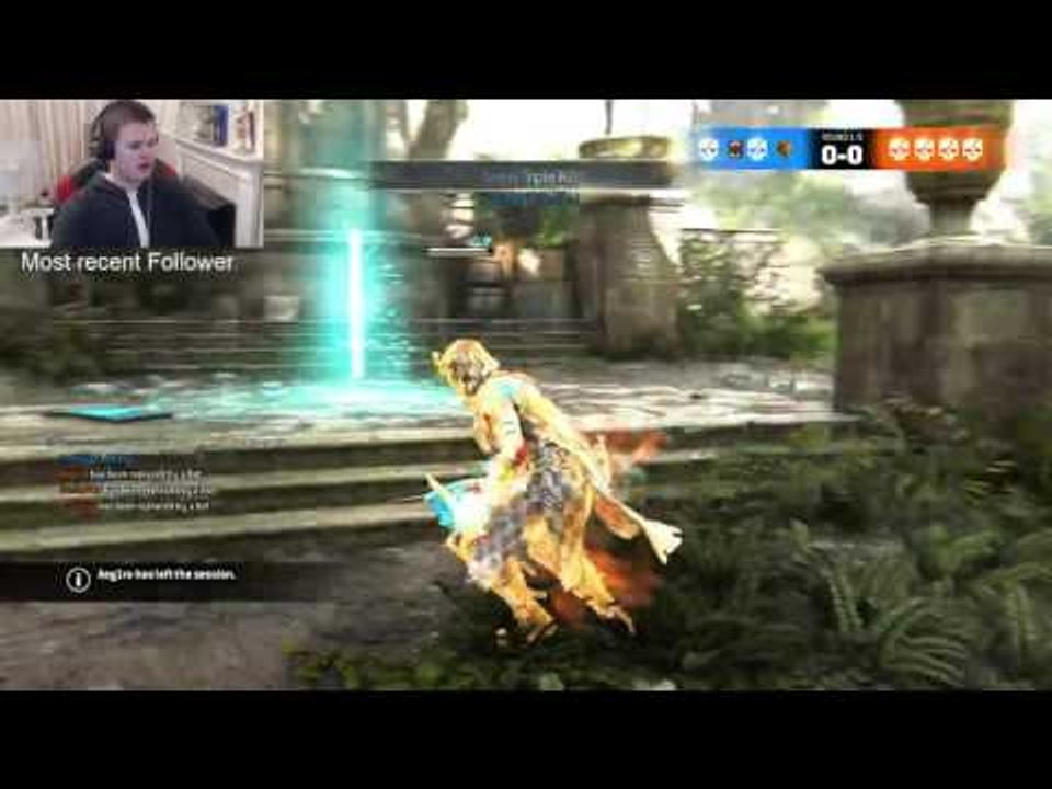 For Honor - Max Gear Peacekeeper - Full team rage quit