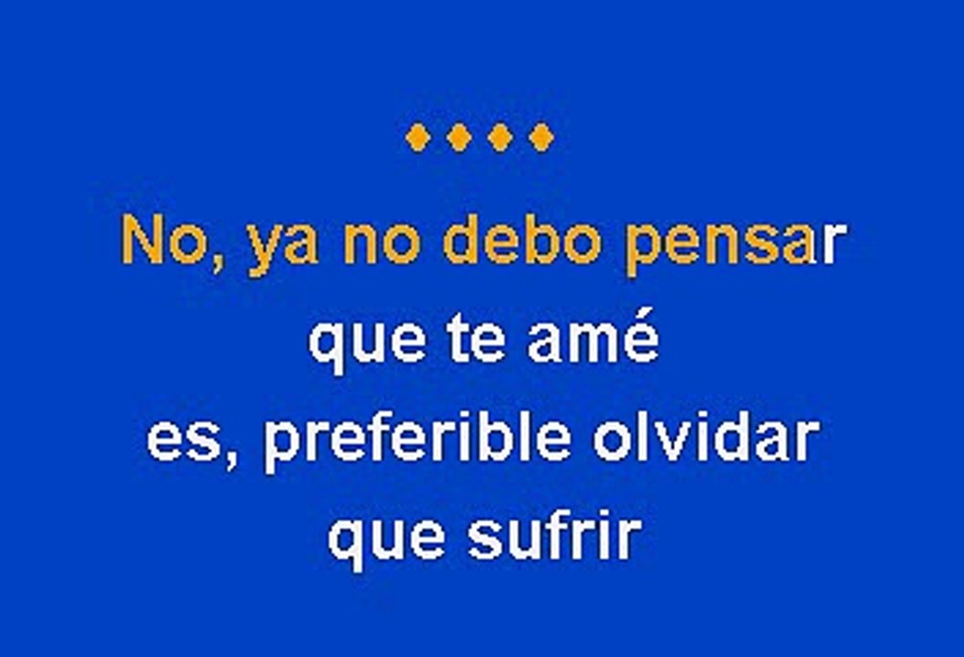 Los Panchos - Caminemos (Karaoke)