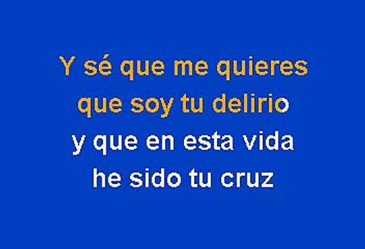 Los Panchos - No me quieras tanto (Karaoke)