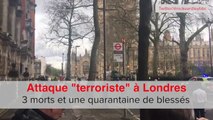 Attaque terroriste à Londres: 4 morts, une quarantaine de blessés