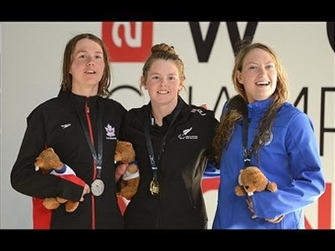 Swimming - women's 200m individual medley SM7 medal ceremony - 2013 IPC Swimming World Championships