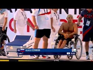 Swimming - men's 50m breaststroke SB3 - 2013 IPC Swimming World Championships Montreal