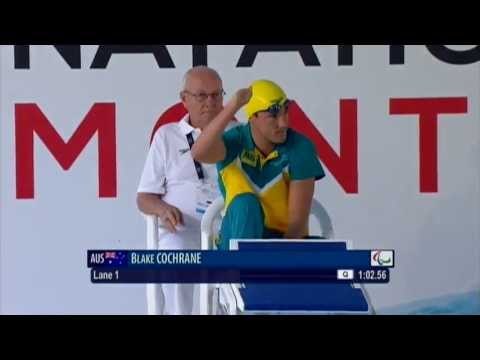 Swimming - men's 100m freestyle S8 - 2013 IPC Swimming World Championships Montreal