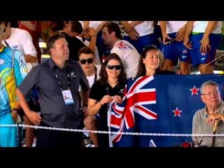 Swimming - men's 150m individual medley SM4 medal ceremony - 2013 IPC Swimming World Championships