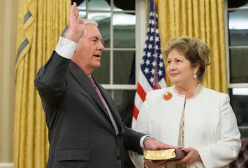 Rex Tillerson: 'I didn't want this job, my wife convinced me'