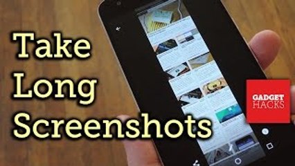 How To Take Too Much long Screenshot Android