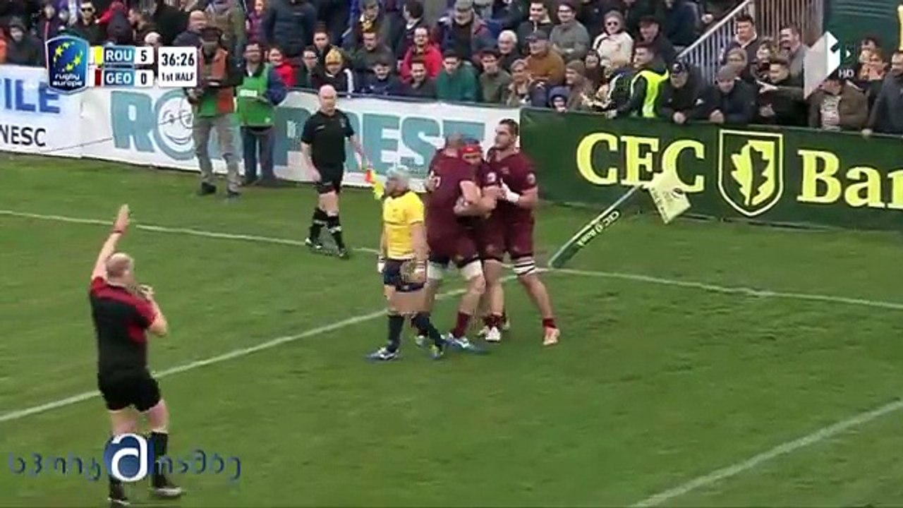 La Roumanie domine enfin la Géorgie
