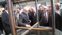 Izmir Bilim Sanayi ve Teknoloji Bakanı Faruk Özlü, Izmir'de