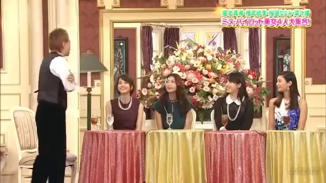 SMAP×SMAP 堀北真希＆相武紗季＆桜庭ななみ＆菜々緒    131028