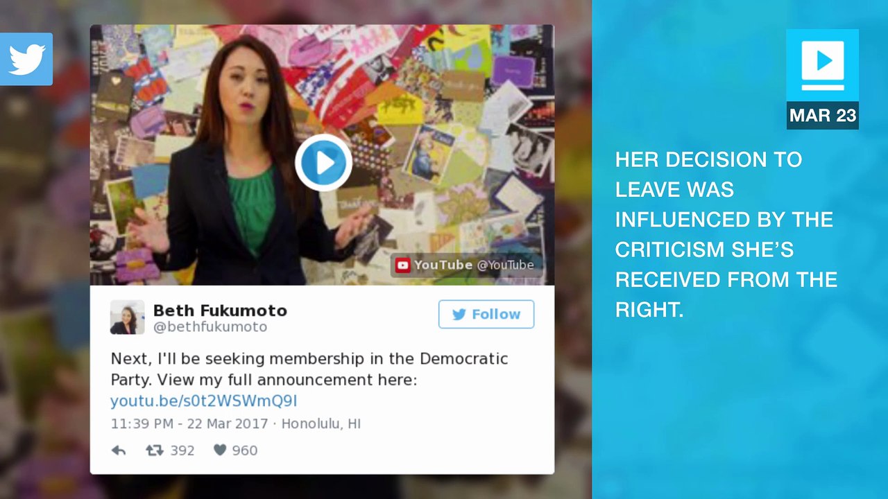 Hawaii Republican leader resigns from GOP to join Democratic Party