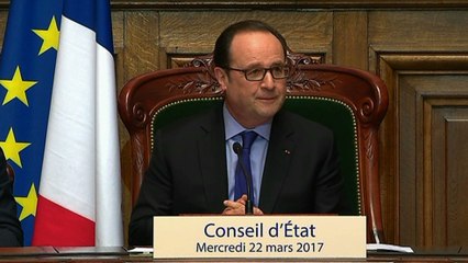 Discours au Conseil d'Etat