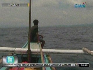 24 Oras: Mangingisda, nagkwento kung   paano nailigtas ang aide-de-camp ni Sec.   Robredo