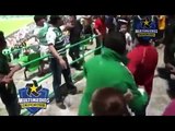 Liga MX Tigres UANL hooligan attack Santos Laguna Fans at Estadio Nuevo Corona Torreón