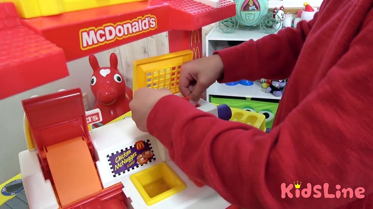 マクドナルド 料理 おもちゃ ナゲットメーカー こうくんねみちゃん McDonald's Nugget maker Play shop