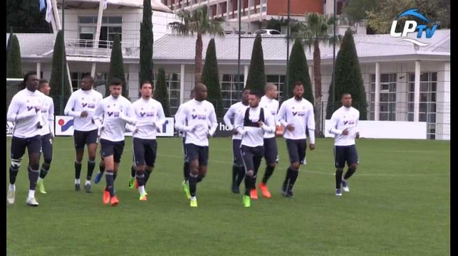 L'entraînement du jour au centre RLD