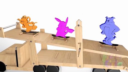 И цвета цвета дисней для Джерри Дети Узнайте обучение Пикачу том объем в с 3d oggy