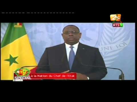 DISCOURS de la Nation du Président Macky SALL + PLATEAU avec Pape Ale NIANG DU 31 12 15