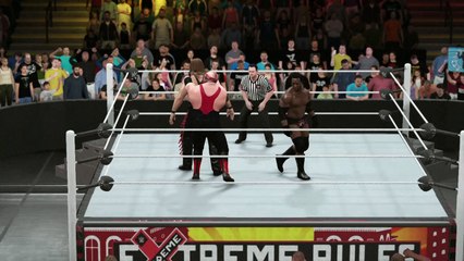 WWE 2K17 booker t v vader v kevin nash