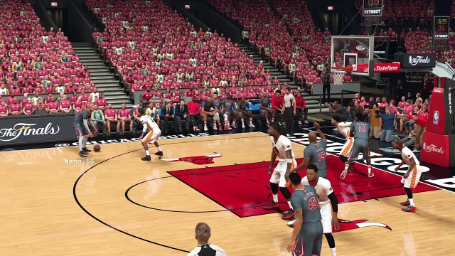 NBA 2K17 Finals Game 1 Dunk #lit #dunkofthenight