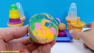 How to Make Play Doh Ice Cream Sandwich for Kids! DIY Playdough video for Children Creativ