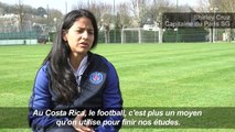 PSG-Dames: Shirley Cruz, le coeur au Costa Rica, la tête à Paris