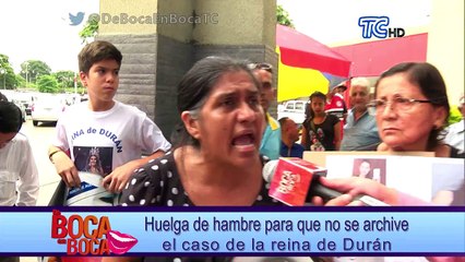 Familiares de la fallecida Reina de Durán en huelga de hambre para pedir justicia