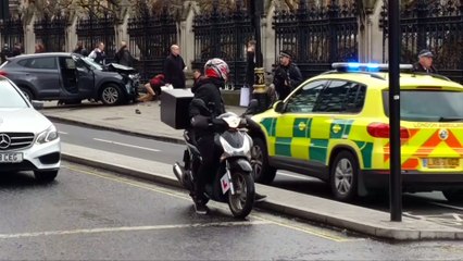 Four dead, at least 20 injured in UK parliament "terrorist" attack