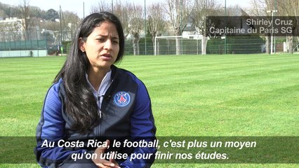 PSG-Dames: Shirley Cruz, le coeur au Costa Rica, la tête à Paris