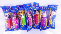 Candy Pez Dispensers Mickey Mouse Toy Story Batman v Superman Learn Colors! Learn to Count