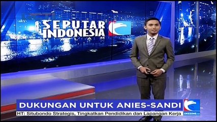 Dukungan untuk Anies-Sandi