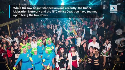 New York City apparently has a 'No Dancing' law