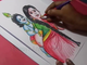 How to Draw Lord Sri Krishna and Yashoda Drawing