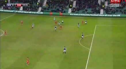 Fraser Aird GOAL HD - Scotland 0-1 Canada 22.03.2017