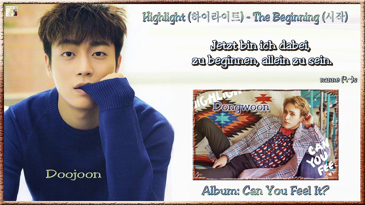 Highlight - The Beginning k-pop [german Sub]