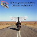 Hommage aux motards disparus 19 Mars 2017