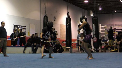 Mike Reilly vs Emily - Single Stick - Beat the Crap Out of Cancer VII - November 12 - 2016