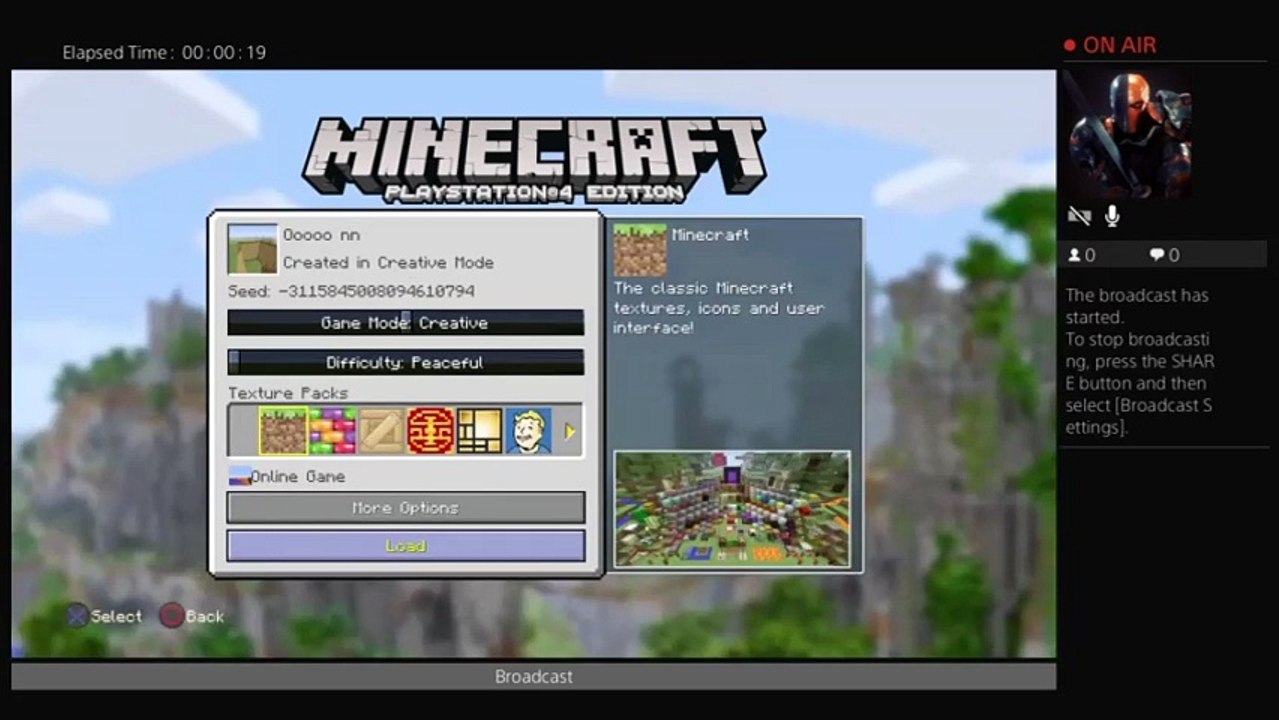 PS4 Broadcast