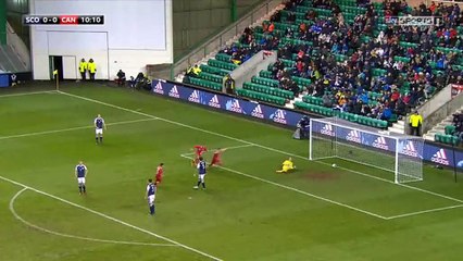 Fraser Aird Goal HD - Scotland 0-1 Canada - 22.03.2017 Friendly Match