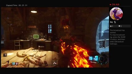 Der Eisendrache high round attempt plus bow upgrades! (2)